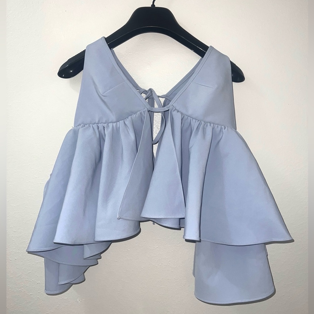 MILLY Ruffle Top (Small)